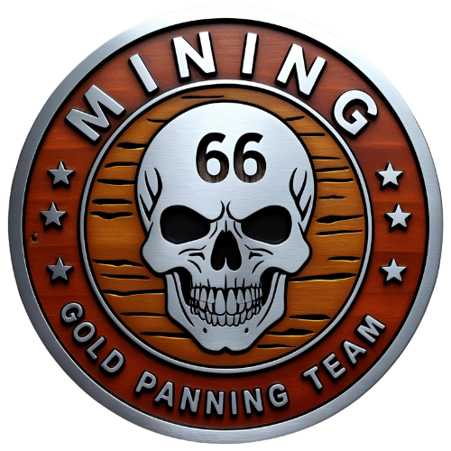 Mining 66   Goldwaschen Team Logo